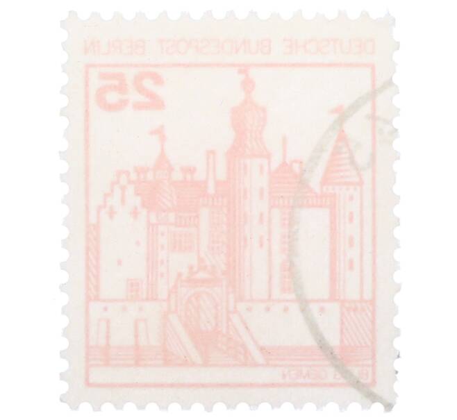 Почтовая марка 25 пфеннигов 1979 года Западная Германия (ФРГ) «Крепости и замки — Замок Гемен» (Артикул: T11-35557) — Фото №2