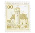 Почтовая марка 30 пфеннигов 1977 года Западная Германия (ФРГ) «Крепости и замки — Замок Людвигштейн» (Артикул: T11-35558) — Фото №1