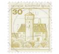 Почтовая марка 30 пфеннигов 1977 года Западная Германия (ФРГ) «Крепости и замки — Замок Людвигштейн» (Артикул: T11-35561) — Фото №1