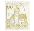 Почтовая марка 30 пфеннигов 1977 года Западная Германия (ФРГ) «Крепости и замки — Замок Людвигштейн» (Артикул: T11-35564) — Фото №1