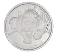 Монета 5 седи 2017 года Гана — Африканский леопард (Артикул M2-34369)