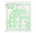 Почтовая марка 50 пфеннигов 1980 года Западная Германия (ФРГ) «Крепости и замки — Замок Инцлинген» (Артикул: T11-35573) — Фото №1