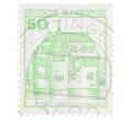 Почтовая марка 50 пфеннигов 1980 года Западная Германия (ФРГ) «Крепости и замки — Замок Инцлинген» (Артикул: T11-35575) — Фото №1