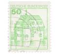 Почтовая марка 50 пфеннигов 1980 года Западная Германия (ФРГ) «Крепости и замки — Замок Инцлинген» (Артикул: T11-35576) — Фото №1