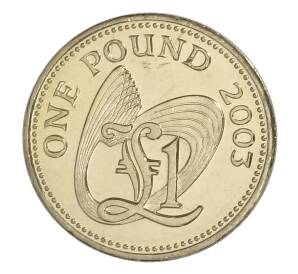 1 фунт 2003 года Гернси — Фото №1