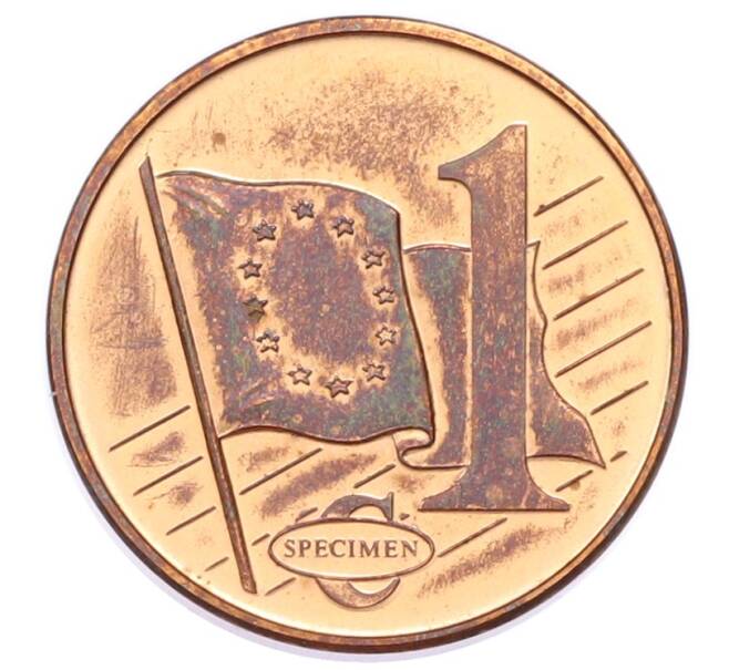 1 евроцент 2003 года Андорра (Unusual) (Артикул: T11-35610) — Фото №2