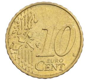 10 евроцентов 2002 года D Германия — Фото №2