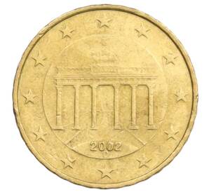 10 евроцентов 2002 года D Германия — Фото №1