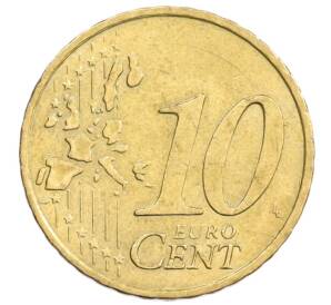 10 евроцентов 2002 года D Германия — Фото №2