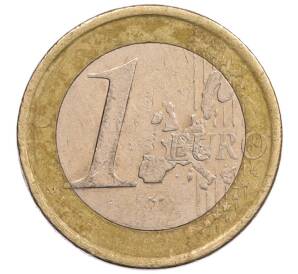 1 евро 2001 года Испания — Фото №2