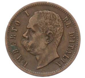 2 чентезимо 1900 года Италия