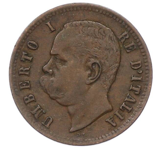 Монета 2 чентезимо 1900 года Италия (Артикул: M2-91999) — Фото №2