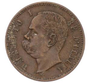 2 чентезимо 1898 года Италия — Фото №2