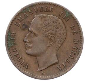 2 чентезимо 1903 года Италия — Фото №2