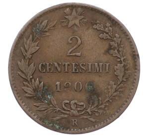 2 чентезимо 1906 года Италия — Фото №1