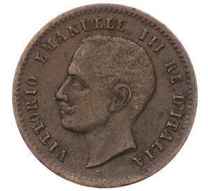 2 чентезимо 1908 года Италия — Фото №2