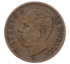 1 чентезимо 1895 года Италия — Фото №2