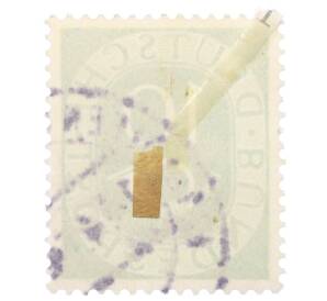 Почтовая марка 10 пфеннигов 1951 года Западная Германия (ФРГ) — Фото №2