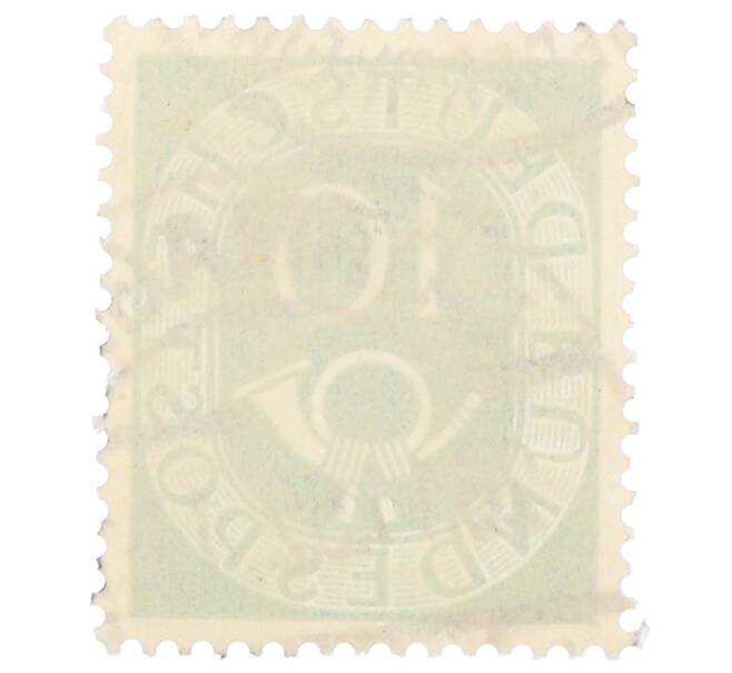 Почтовая марка 10 пфеннигов 1951 года Западная Германия (ФРГ) (Артикул: T11-35679) — Фото №2