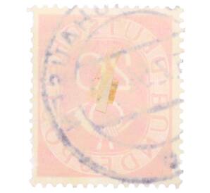 Почтовая марка 20 пфеннигов 1951 года Западная Германия (ФРГ) — Фото №2