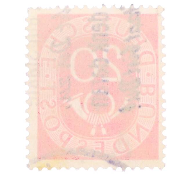 Почтовая марка 20 пфеннигов 1951 года Западная Германия (ФРГ) (Артикул: T11-35699) — Фото №2