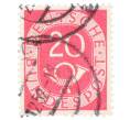 Почтовая марка 20 пфеннигов 1951 года Западная Германия (ФРГ) (Артикул: T11-35700) — Фото №1