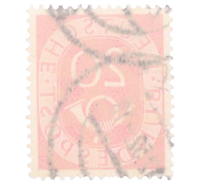 Почтовая марка 20 пфеннигов 1951 года Западная Германия (ФРГ) (Артикул: T11-35700) — Фото №2