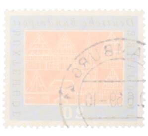 Почтовая марка 20 пфеннигов 1959 года Западная Германия (ФРГ) «Тысячелетие города Букстехуде»