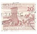 Почтовая марка 20 пфеннигов 1962 года Западная Германия (ФРГ) «2000-летие города Майнца» (Артикул: T11-35728) — Фото №1