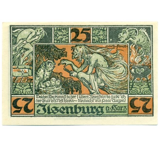 Банкнота 25 пфеннигов 1921 года Германия — Ильзенбург (Нотгельд) (Артикул: K10-12299) — Фото №2