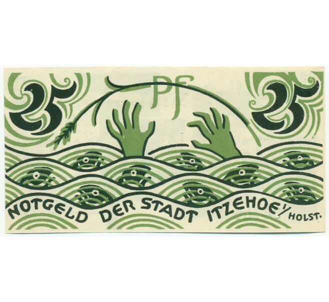 Банкнота 25 пфеннигов 1921 года Германия — Итцехо (Нотгельд) (Артикул: K10-12300) — Фото №2