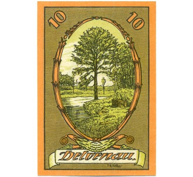 Банкнота 10 пфеннигов 1921 года Германия — Коберг (Нотгельд) (Артикул: K10-12304) — Фото №2