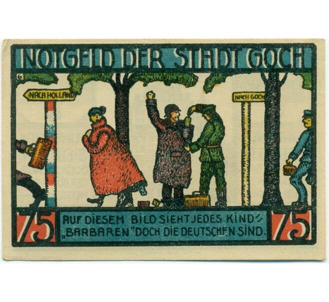 Банкнота 75 пфеннигов 1922 года Германия — Гох (Нотгельд) (Артикул: K10-12324) — Фото №1