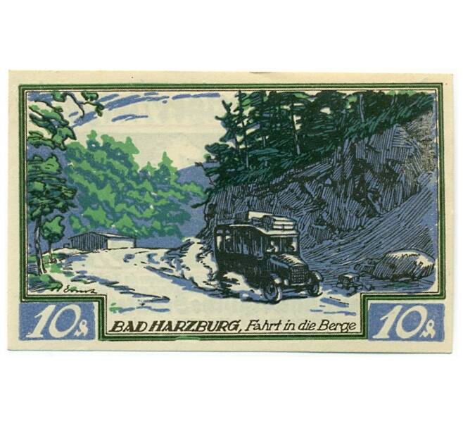 Банкнота 10 пфеннигов 1921 года Германия — Брауншвейг (Нотгельд) (Артикул: K10-12336) — Фото №2