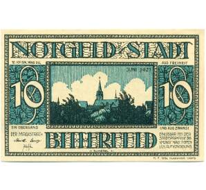 10 пфеннигов 1921 года Германия — Биттерфельд (Нотгельд) — Фото №1