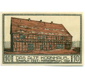 10 пфеннигов 1921 года Германия — Биттерфельд (Нотгельд) — Фото №2