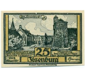 25 пфеннигов 1921 года Германия — Ильзенбург (Нотгельд) — Фото №2