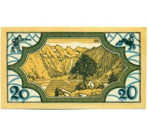 20 пфеннигов 1921 года Германия — Шенау-ам-Кенигсзе (Нотгельд) — Фото №2