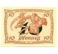 Банкнота 10 пфеннигов 1921 года Германия — Арнштадт (Нотгельд) (Артикул: K10-12367) — Фото №2