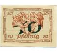 Банкнота 10 пфеннигов 1921 года Германия — Арнштадт (Нотгельд) (Артикул: K10-12368) — Фото №2