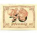 Банкнота 10 пфеннигов 1921 года Германия — Арнштадт (Нотгельд) (Артикул: K10-12369) — Фото №2