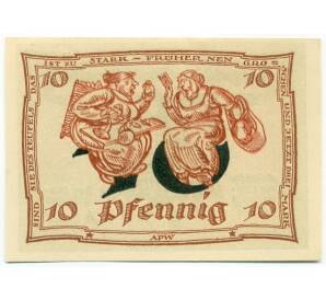 10 пфеннигов 1921 года Германия — Арнштадт (Нотгельд) — Фото №2