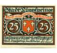 Банкнота 25 пфеннигов 1921 года Германия — Бад-Липпшпринге (Нотгельд) (Артикул: K10-12377) — Фото №1