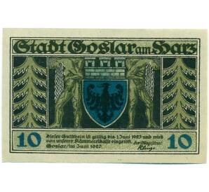 10 пфеннигов 1920 года Германия — Гослар (Нотгельд) — Фото №2