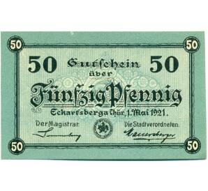 50 пфеннигов 1921 года Германия — Эккартсберга (Нотгельд) — Фото №2