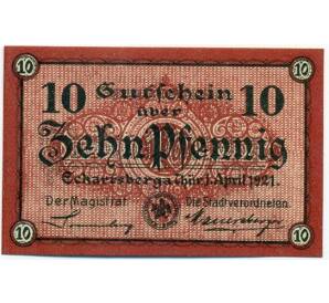 10 пфеннигов 1921 года Германия — Эккартсберга (Нотгельд) — Фото №2