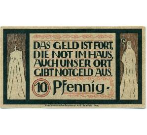 10 пфеннигов 1921 года Германия — Лауэнштайн (Нотгельд) — Фото №1