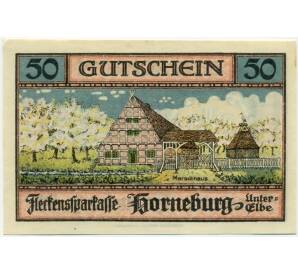 50 пфеннигов 1921 года Германия — Хорнебург (Нотгельд) — Фото №1