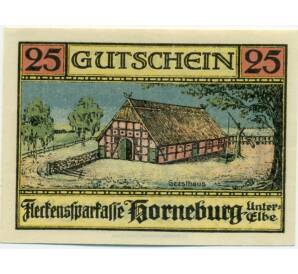 25 пфеннигов 1921 года Германия — Хорнебург (Нотгельд) — Фото №1