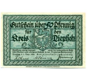50 пфеннигов 1920 года Германия — Дипхольц (Нотгельд) — Фото №1